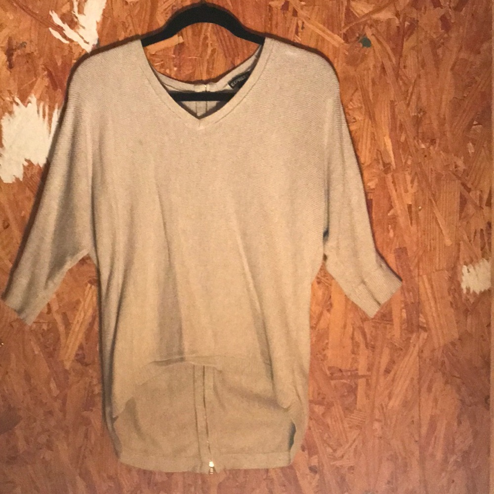 Express brown sweater